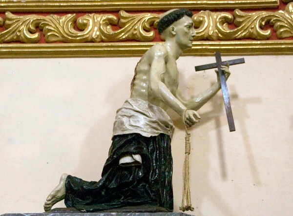 Nave sculpture, St. Nicholas of Tolentino - San Agustín