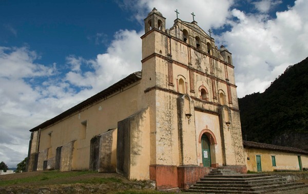 Façade & exterior nave - San Felipe Ecatepec