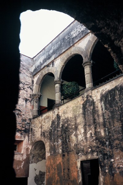 Palacio de Cortés, patio - Cuernavaca, Morelos
