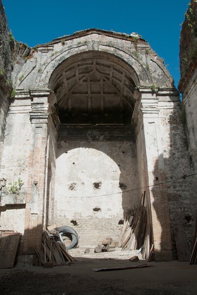 Apse (sanctuary) - Tapalapa, Chiapas