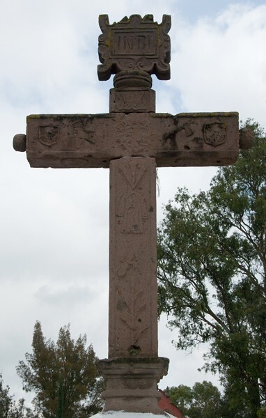 Atrial cross, back - San Mateíto