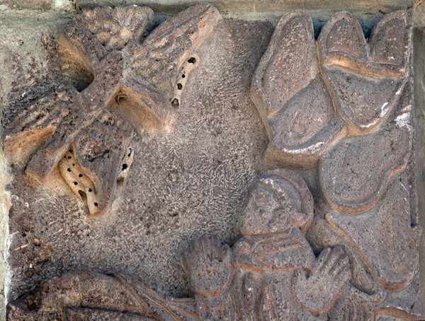 SW Posa, Seraphic Vision, detail - La Asunción de Nuestra Señora, atrio, portería, and nave & choir ceilings