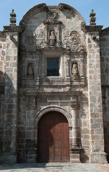 San Sebastián Analco, North side chapel, façade - San Sebastián Analco
