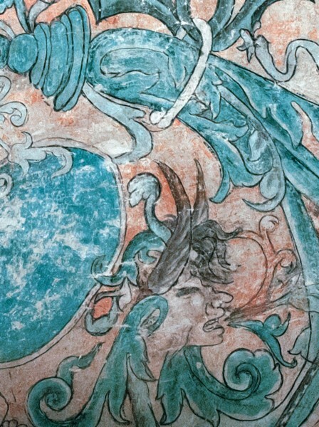 Sotocoro, E wall, North side mural, detail left2 - East wall, North side mural