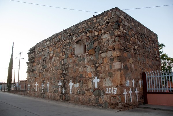 San Antonio, exterior nave & apse - Quiaviní, Oaxaca