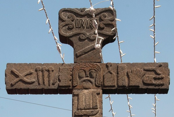 Front crossing - El Parian Cross