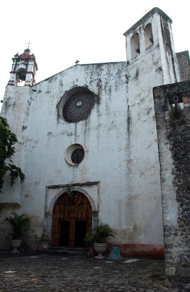 Santo Domingo, façade - Oaxtepec, Morelos