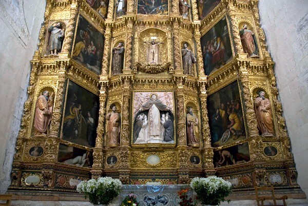 First & second tiers - High Altar & Chancel Arch