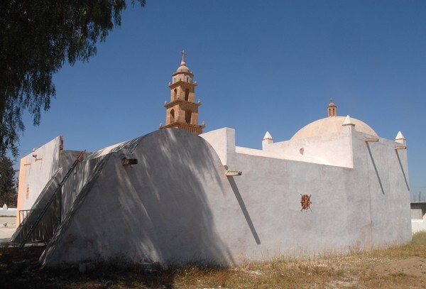 Santa María, apse - Santa María Xigui, Hidalgo