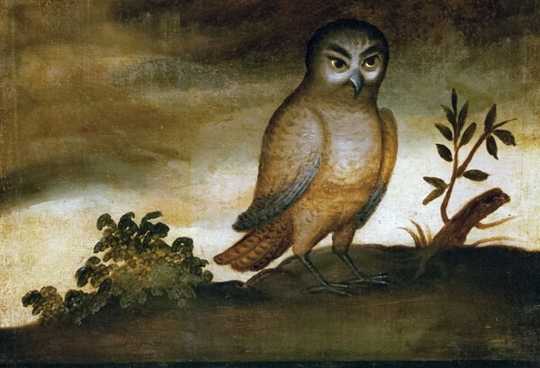 Africa, detail - Biombo (folding screen) with the Four Continents