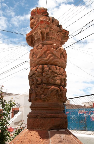 Santa Ana, Columna de los Angeles - Fresnillo