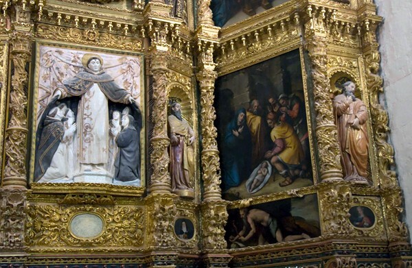 First tier painting (right) - High Altar & Chancel Arch