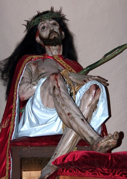 Convento sculpture, Our Lord of the Cane - Santa Cruz