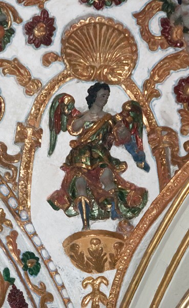 Sanctuary vault, archangel - Sanctuary (Presbytery/Chancel)