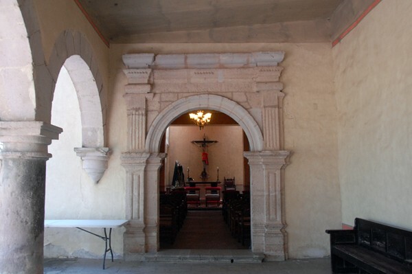 Hacienda Labor de Rivera, chapel portal - Guachicmontón, Jalisco