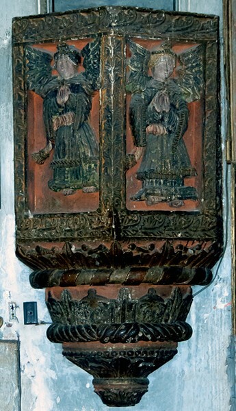 Pulpit - San Martín, nave, cloister & convento