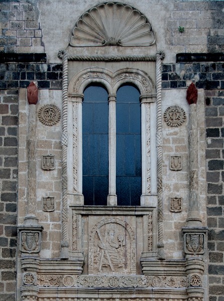 San Andrés, façade ajimez - San Andrés, façade, portería & atrial gate