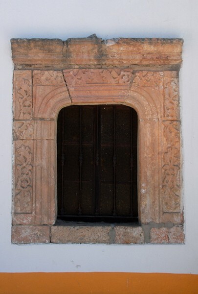 La Magdalena, bell-tower window - Pachuquilla, Hidalgo