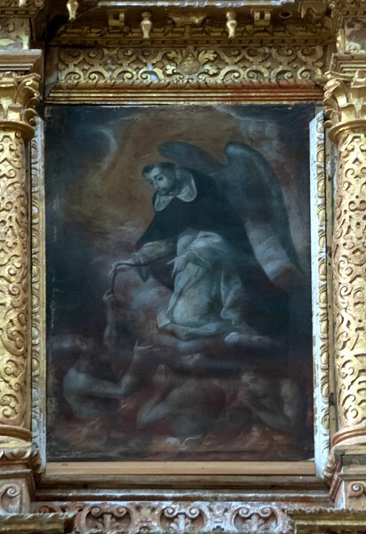 Top tier painting (right) - nave San José altar