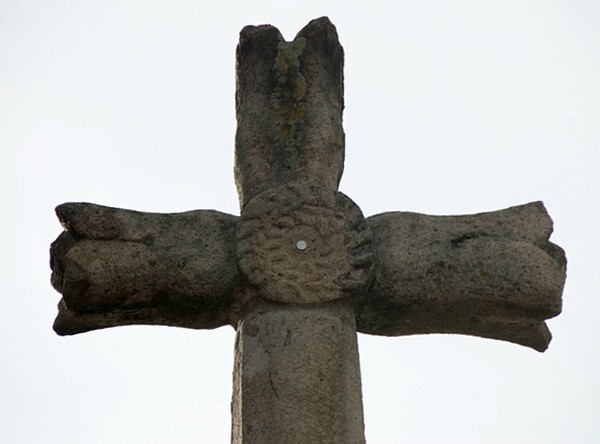 Santa María de La Visitación, atrial cross, front crossing - Tepepan