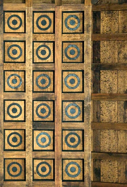 Artesonado ceiling - Santo Domingo