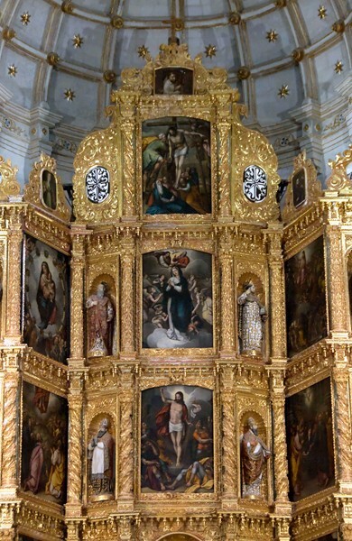 High altar, third-fifth tiers - High Altar & Chancel Arch