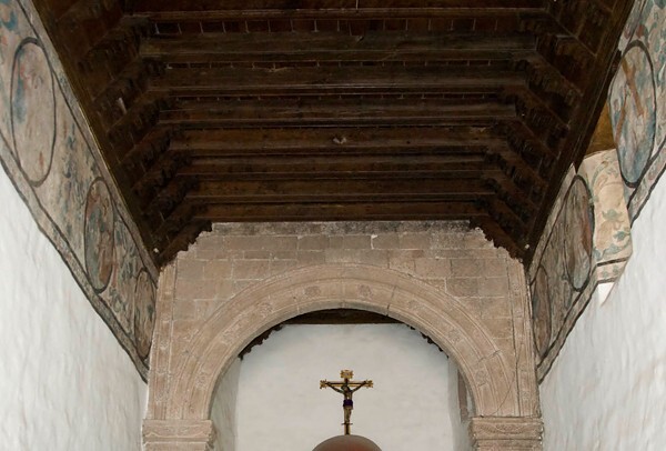 Chancel arch & ceiling - San Francisco, Nave