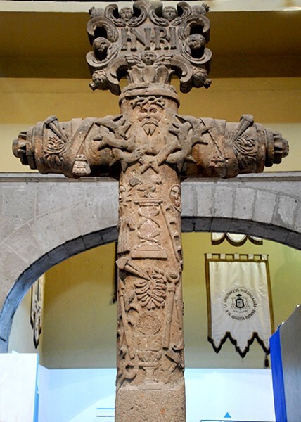 Front - Basilica Museum, Guadalupe Cross