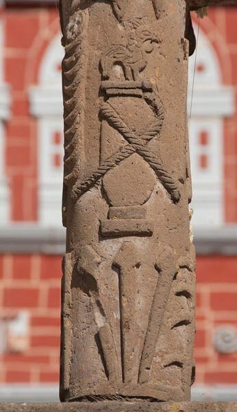 Atrial cross, back shaft - Santiago Apóstol