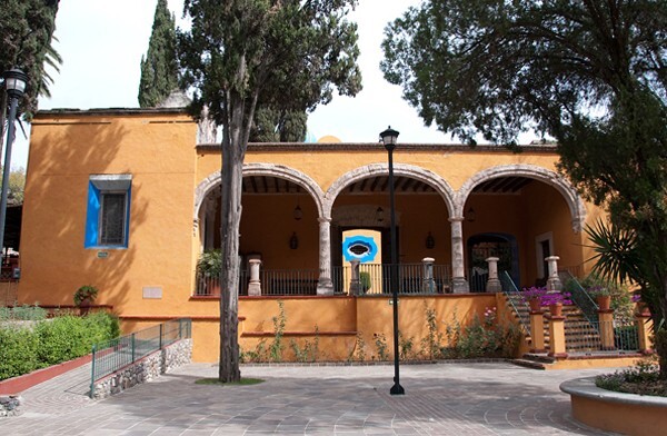 Hacienda San Gabriel Barrera, Casa Grande, loggia - Marfil, Guanajuato