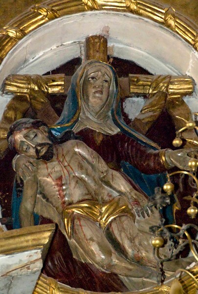 Sanctuary vault, Deposition - Sanctuary (Presbytery/Chancel)