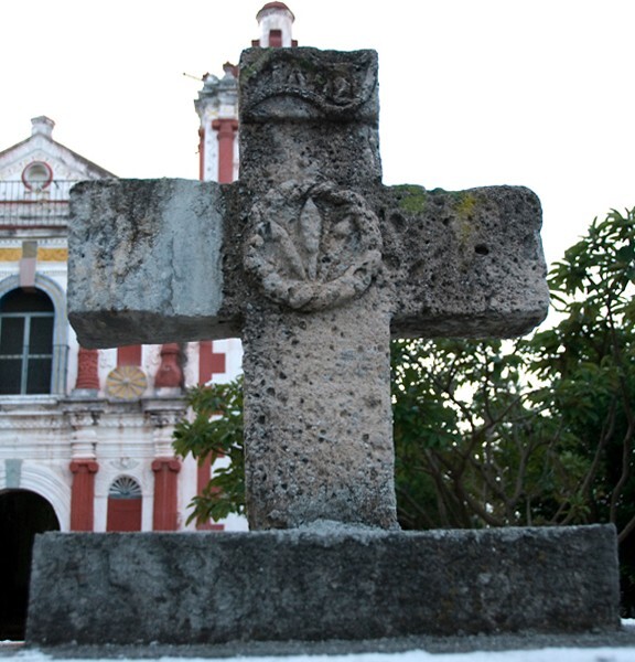 Santa Ana, atrial cross - Santa Ana del Valle, Oaxaca