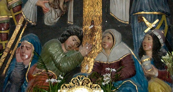 Deposition, detail - Capilla Sagraria