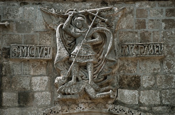 San Andrés, SW posa, N façade, St. Michael Archangel - San Andrés, Southwest posa chapel