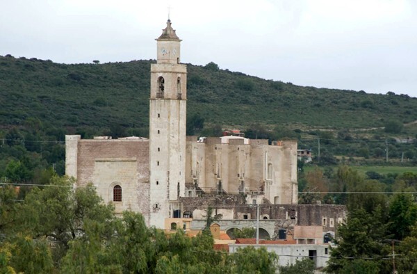 Todos Santos - Façade, portería, atrial cross, lateral portal & capilla abierta