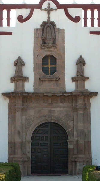Santa María, façade - Santa María Maquizco, México