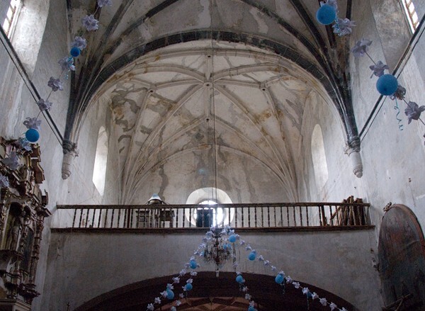 Choir loft - San Martín, nave, cloister & convento
