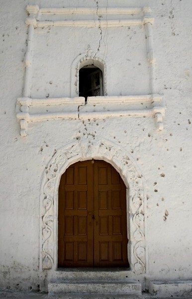 San Juan Bautista, façade - Hualula, Hidalgo