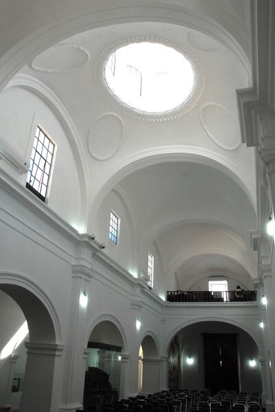 Hospital de Nuestra Señora del Refugio, chapel nave - Tlaquepaque, Jalisco