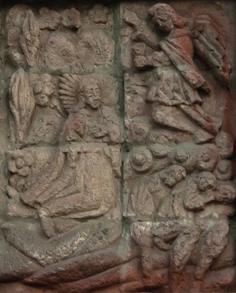 Agony in the Garden, closeup - Misterios del Rosario