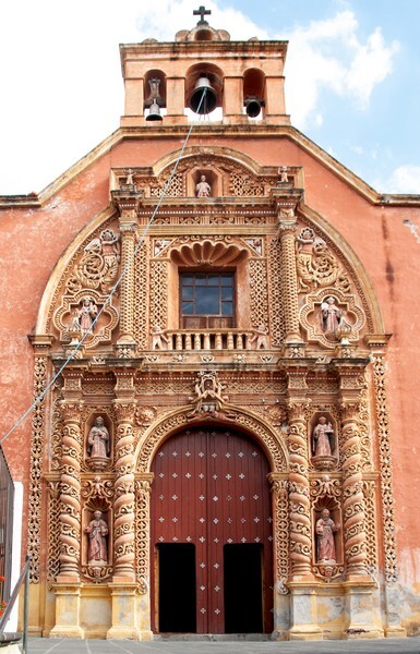 Façade - Façade, lateral portal & sacristy door