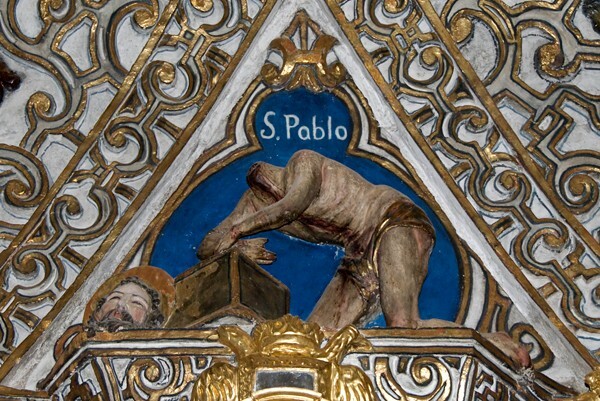 E transept lunette, St. Paul Beheaded - East Transept