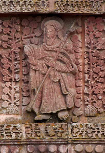 Façade entablature, St. James - Santiago Apóstol