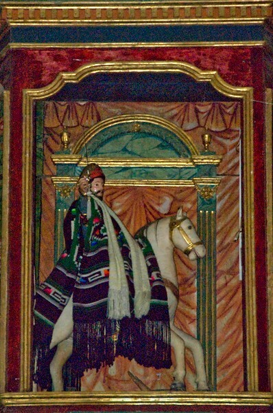 High altar, central figure - Santiago Apóstol