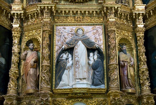 First tier, central relief - High Altar & Chancel Arch