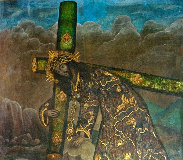 San Juan del Río, Querétaro, San Juan de Dios, nave painting, Via Cr - San Juan del Río, Querétaro