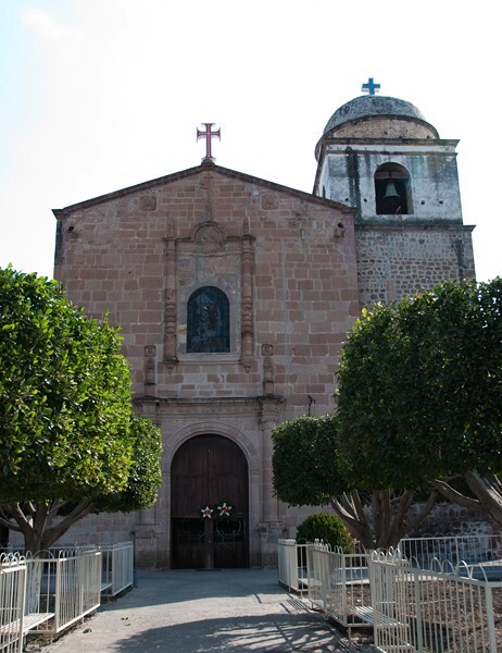 Santiago, façade - Copándaro, Michoacán