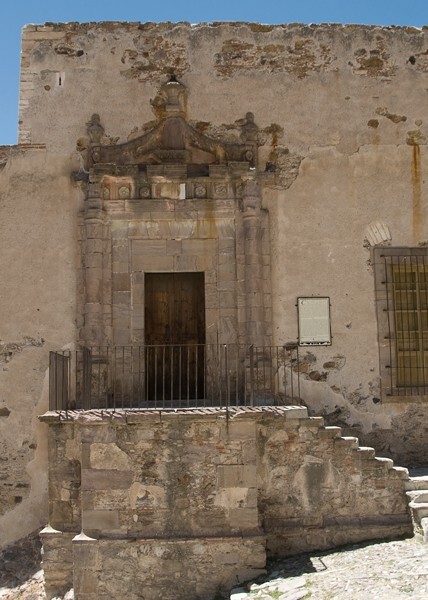 Casa de la Moneda, portal - Real de Catorce, San Luis Potosí