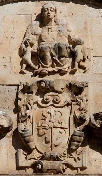 Façade gable relief, Hope - Façade