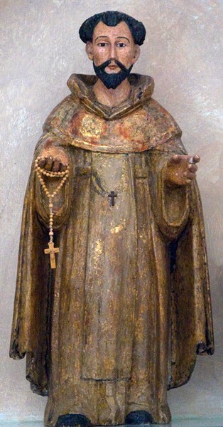 San Francisco, nave statue (17th or 18th cent.) - Tlaquiltenango, Morelos